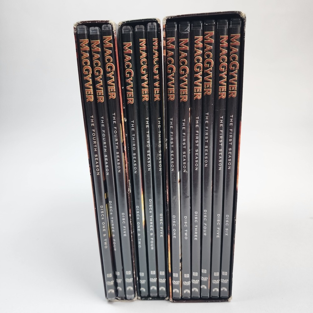 Macgyver Season 1 , 3, 4, DVD Set TV show - Picture 3 of 6